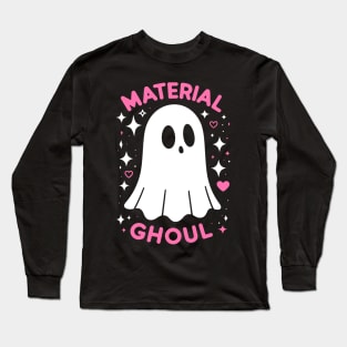 material ghoul for dark shirts Long Sleeve T-Shirt